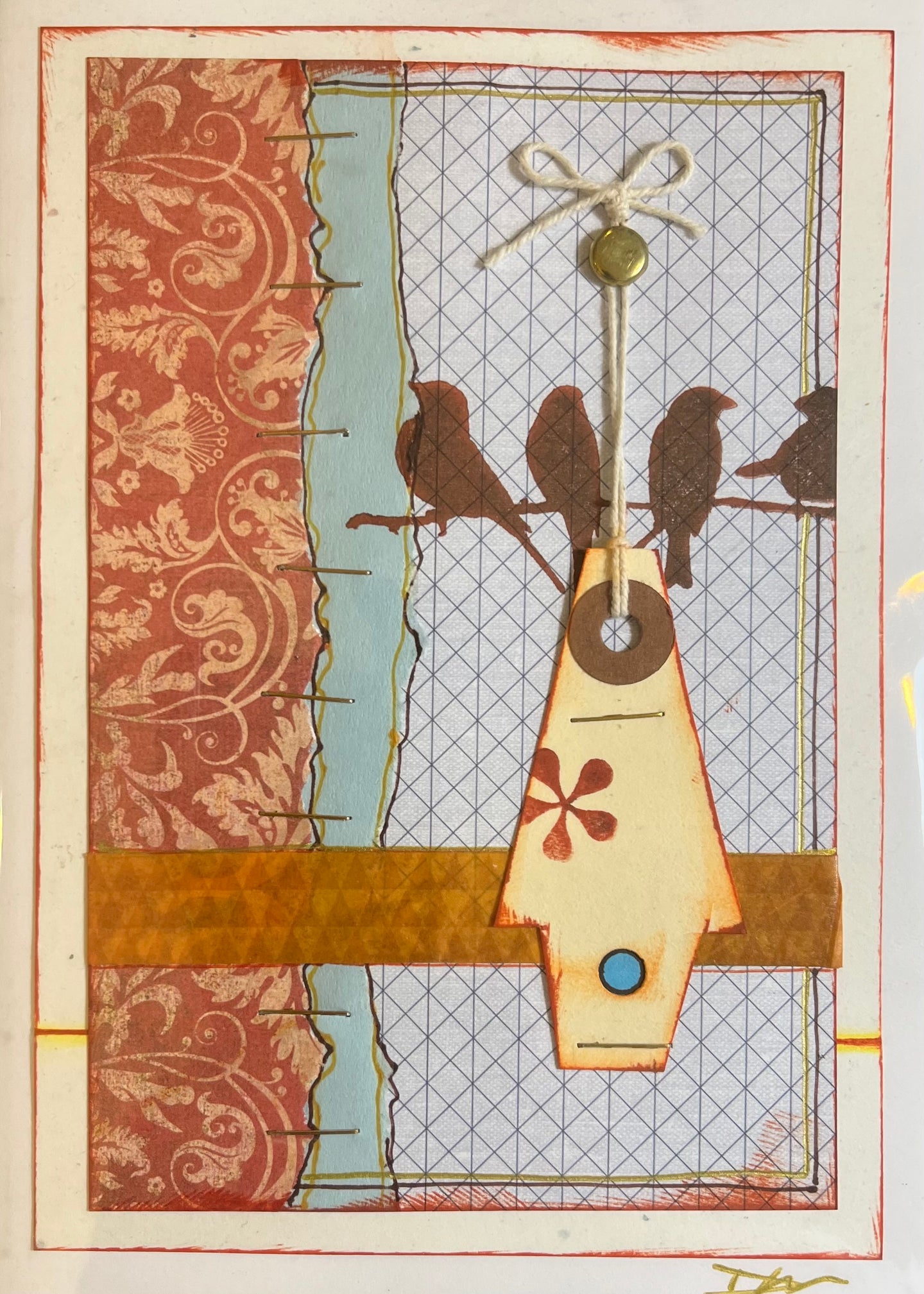 Birdhouse Card 7