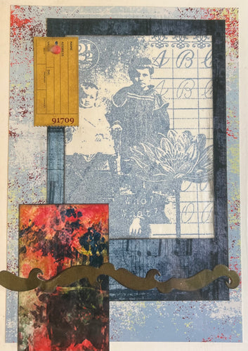 Stamped Image Card 28