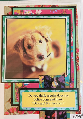 Dog Humor Card 9