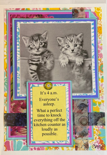 Cat Humor Card 12
